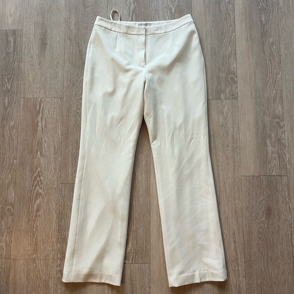 Kasper White Women's Bootcut Trousers